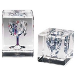 Cubed Wedding Glass Keepsake | Wedding | Judaica